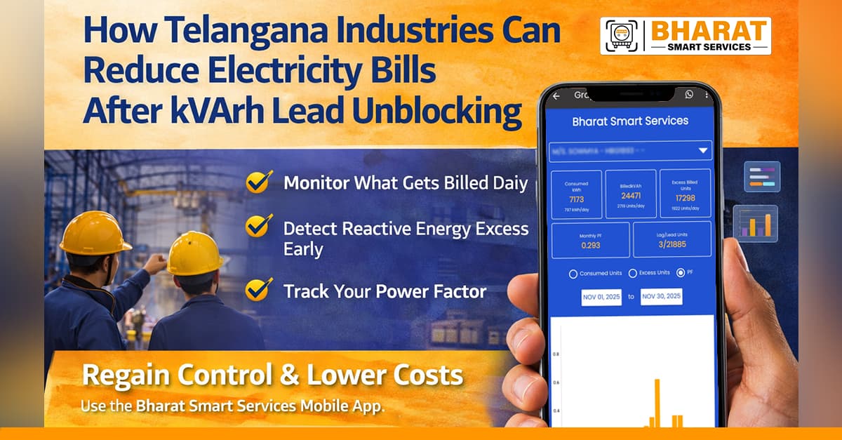 How Telangana Industries Can High Reduce Electricity Bills After kVArh Lead Unblocking