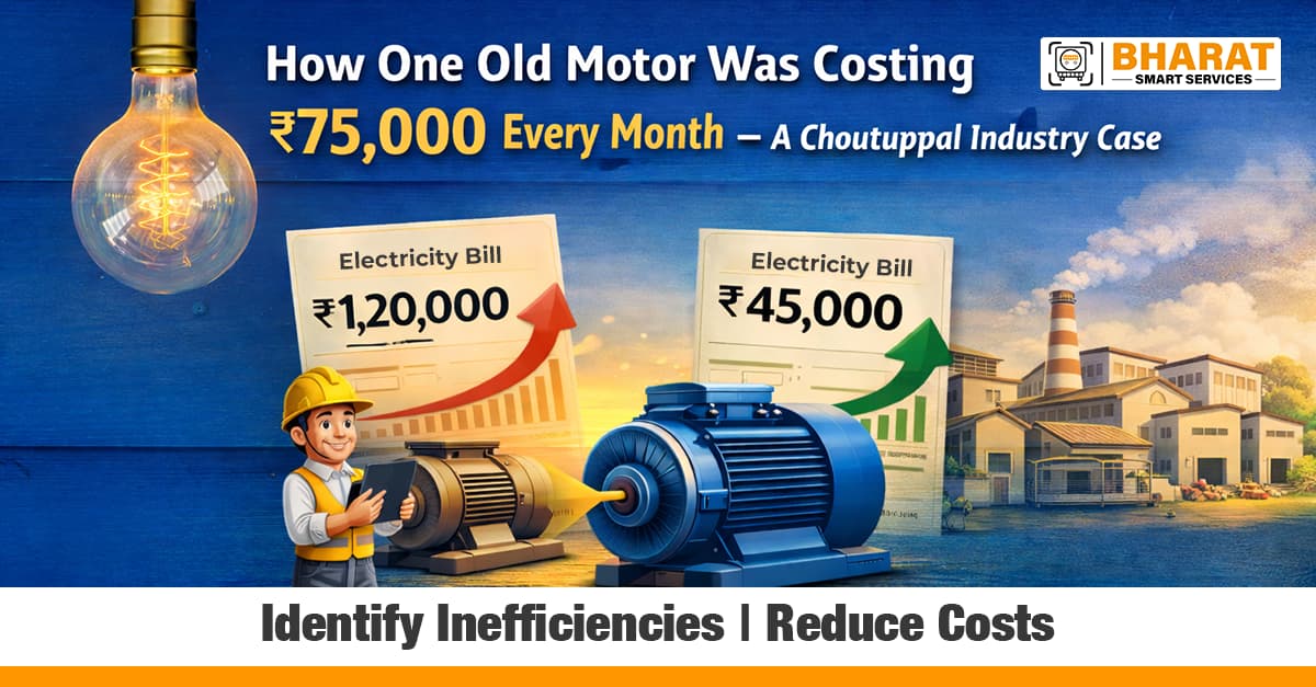How One Manufacturing Unit in Choutuppal Reduced Its Electricity Bill from ₹1.2 Lakhs to ₹45,000